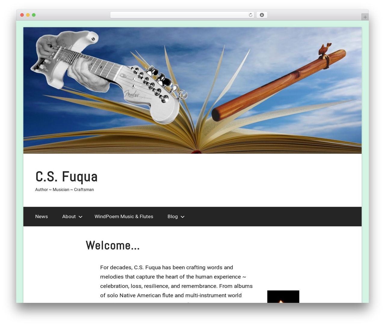 WordPress theme GT Basic - csfuqua.com