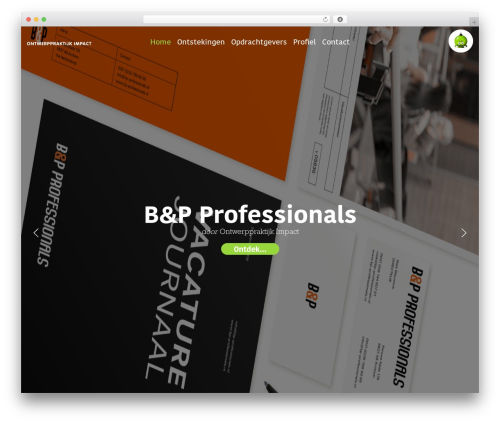 WordPress theme Cornerstone, for Wordpress - ontwerppraktijkimpact.nl