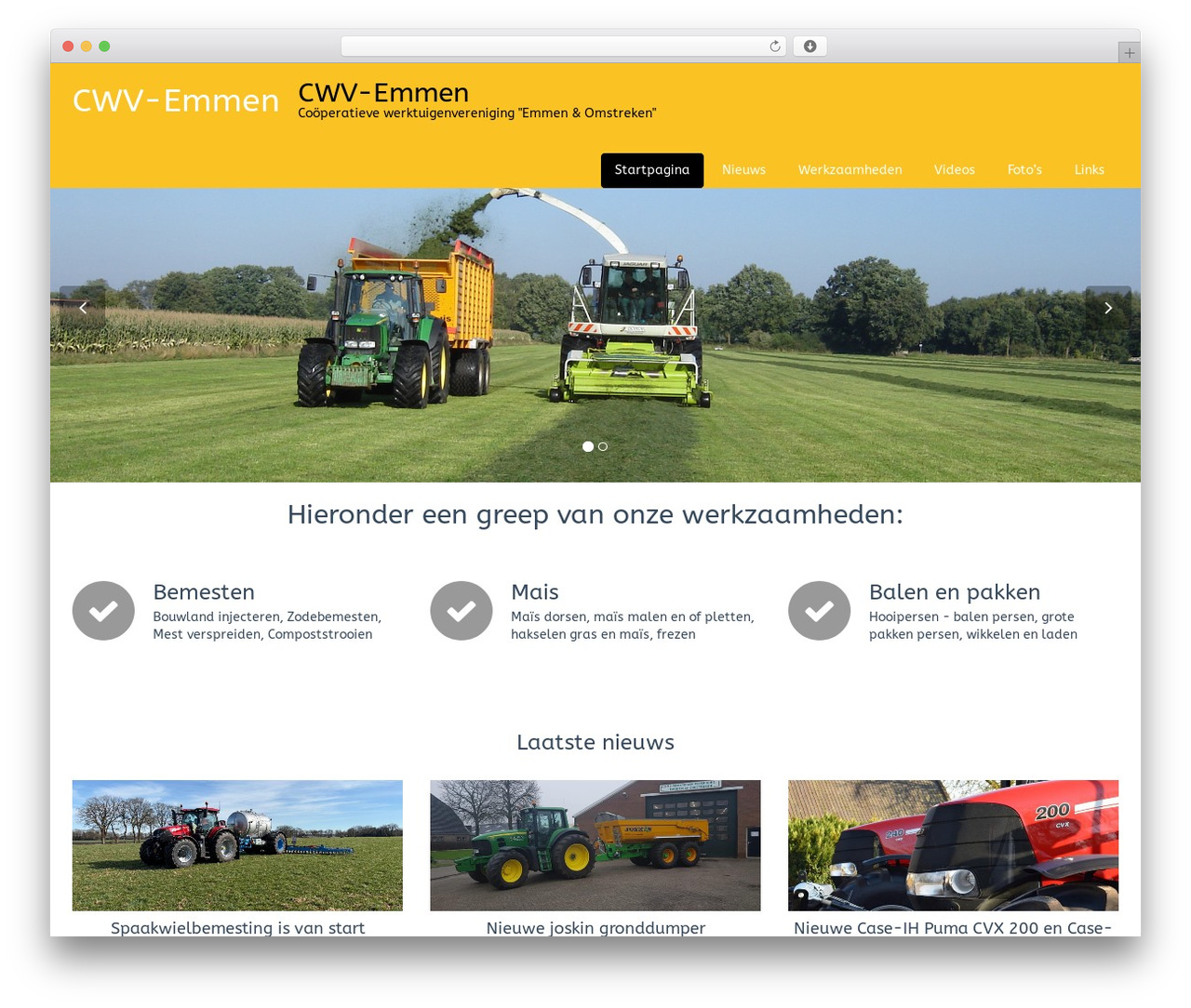 WP theme Flat Theme - cwv-emmen.nl