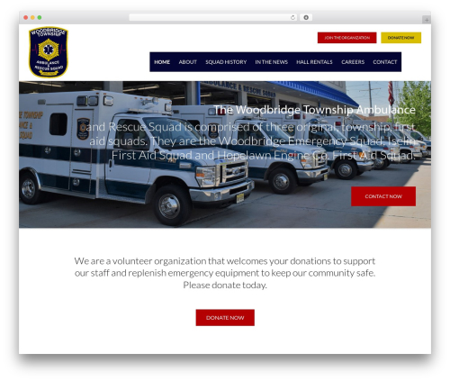 WTARS WordPress theme - woodbridge-ems.net