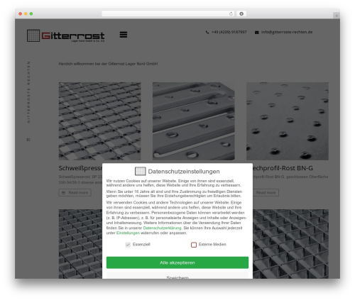 Architect WordPress theme - gitterroste-rechten.de Architect WordPress theme - gitterroste-rechten.de