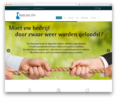 Crystal WP WordPress theme - klaasjanvijn.nl