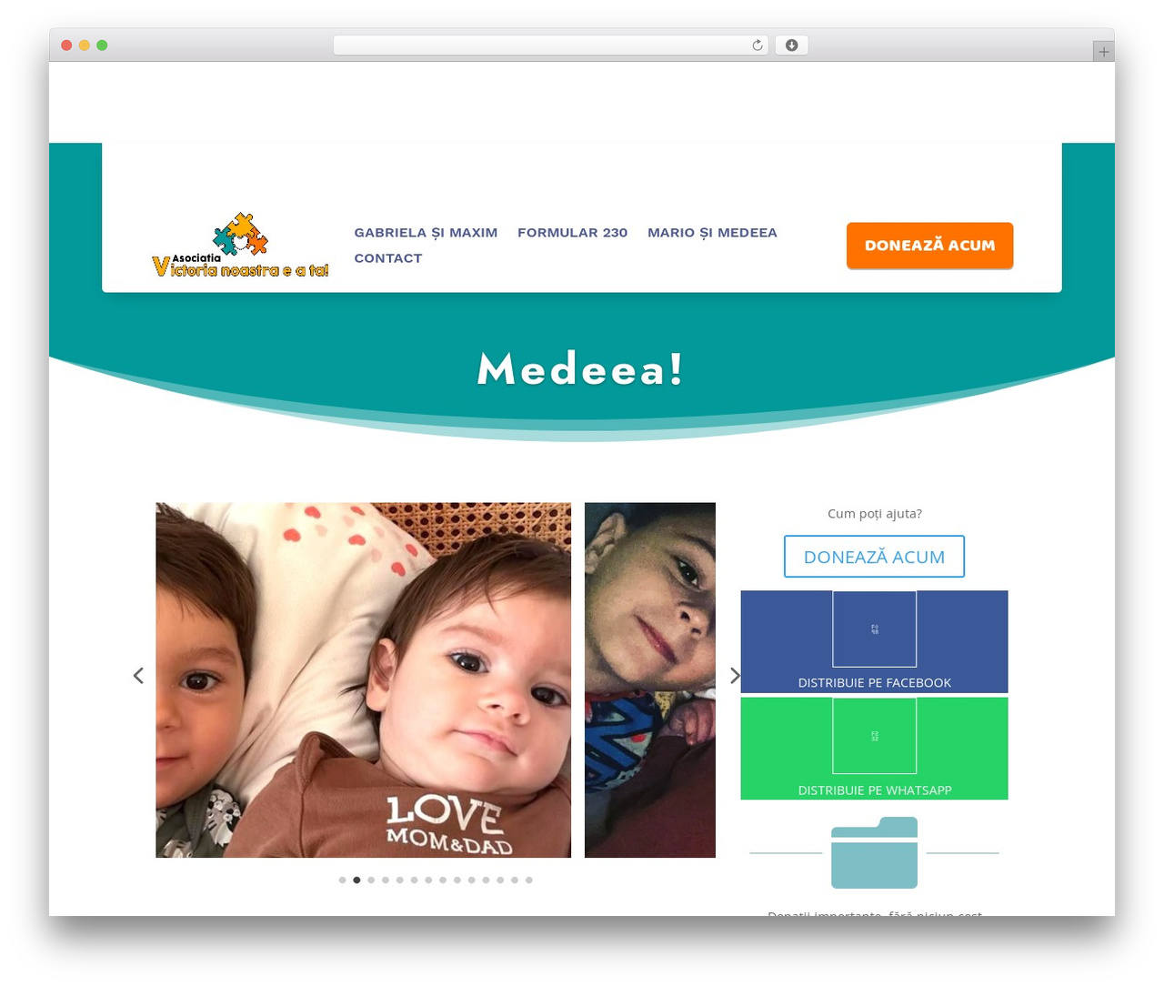 Divi theme WordPress - victorianoastraeata.ro