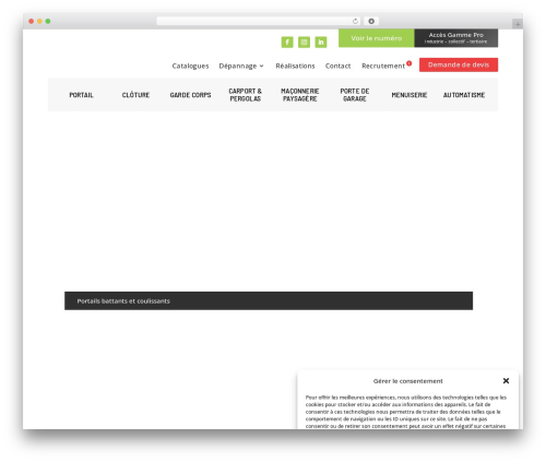 Divi WordPress page theme - axoma-44.com