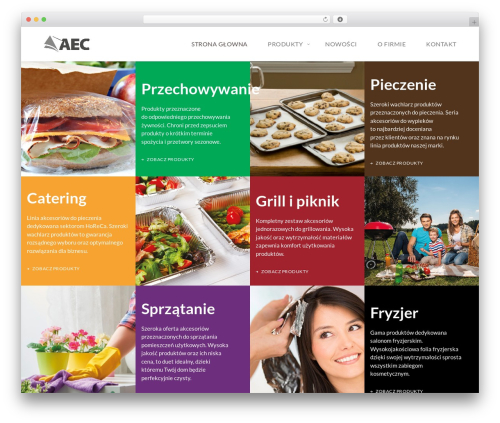 Flora WordPress theme - aec.pl