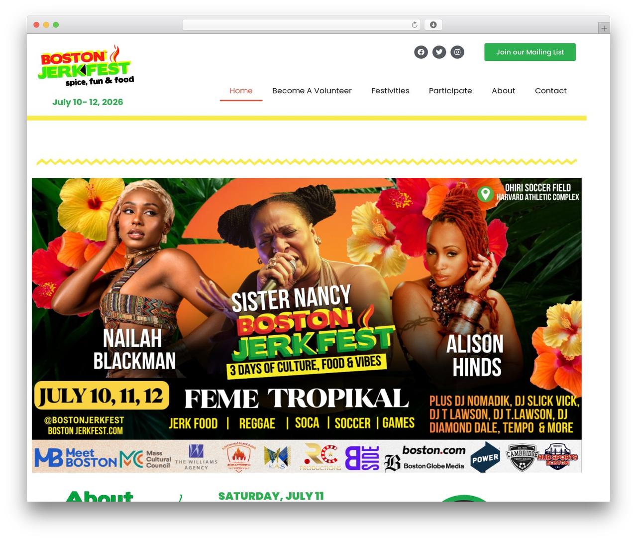 Hello Jerkfest WordPress theme - bostonjerkfest.com