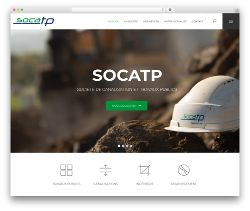 Oxides WordPress theme - socatp.fr