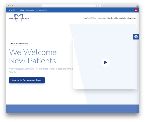 Parent Theme WordPress theme - paloaltodentalcenter.com