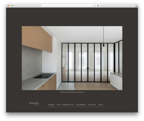 Pascal Bilquin theme WordPress - bilquin.com