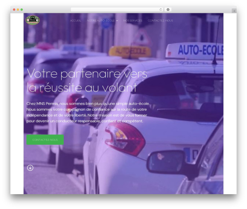 Pollock WordPress theme - www.mnspermis.fr