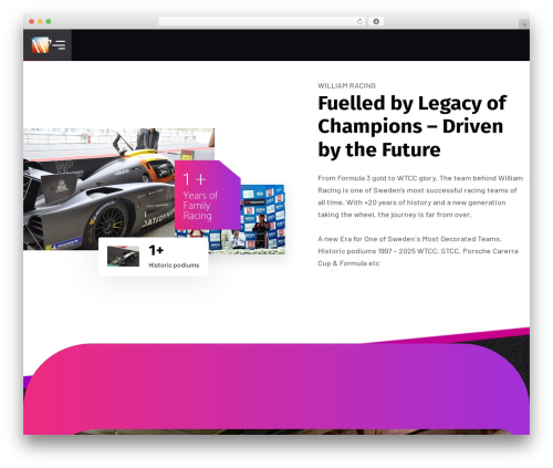 Case addons WordPress plugin - williamracing.com