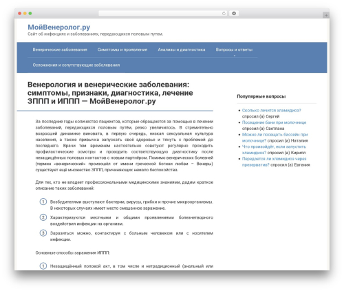 Cherrylink WordPress plugin - myvenerolog.ru