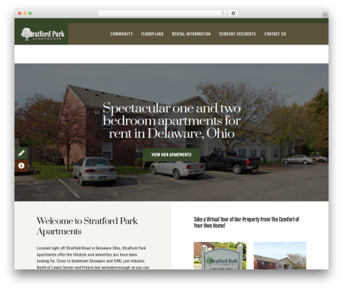 Seventrees WordPress theme - stratfordparkapts.com