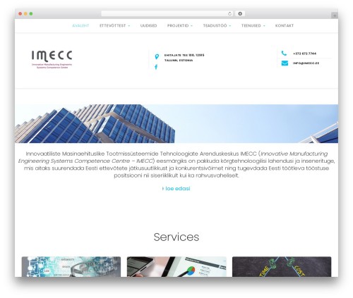 Theme WordPress Imecc - imecc.ee