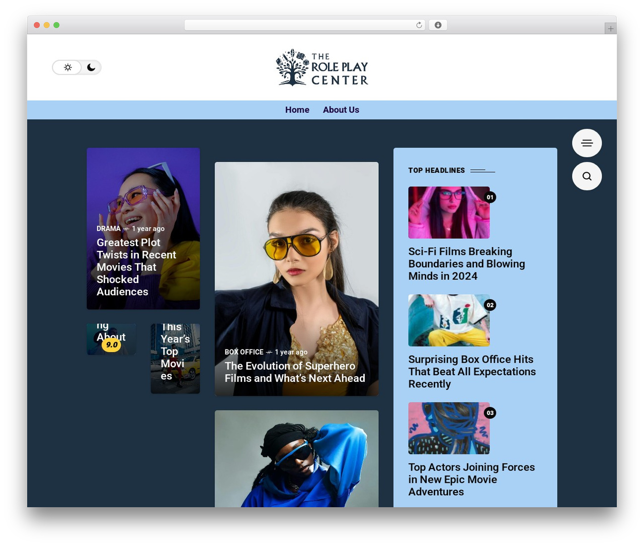 Theme WordPress Mow - theroleplay.center