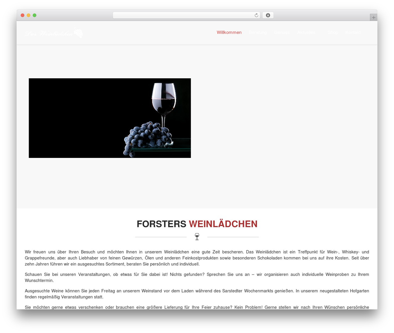 WordPress theme Layers - forsters-weinlaedchen.de WordPress theme Layers - forsters-weinlaedchen.de