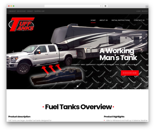 Pbrthemer WordPress plugin - tufftanks.net