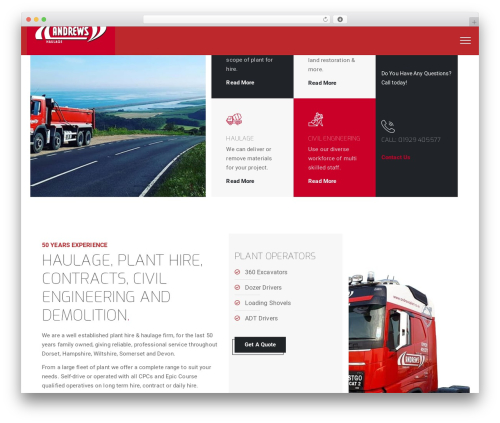 Buildtab WordPress theme - andrewsplant.co.uk