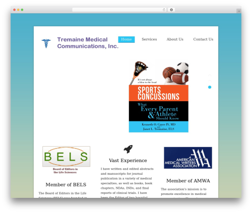 Compass Pro Responsive Theme WP theme - tremainecom.com