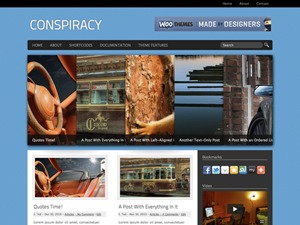 Conspiracy theme WordPress by E. Ted