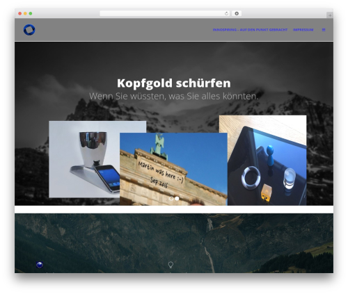 Create top WordPress theme - innospiring.de