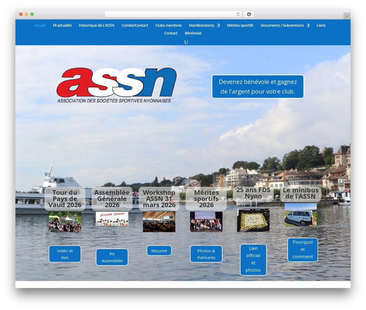 Divi WordPress theme - assn-nyon.ch