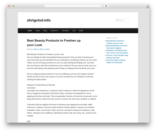 dmc WordPress theme - zhrtgclnd.info