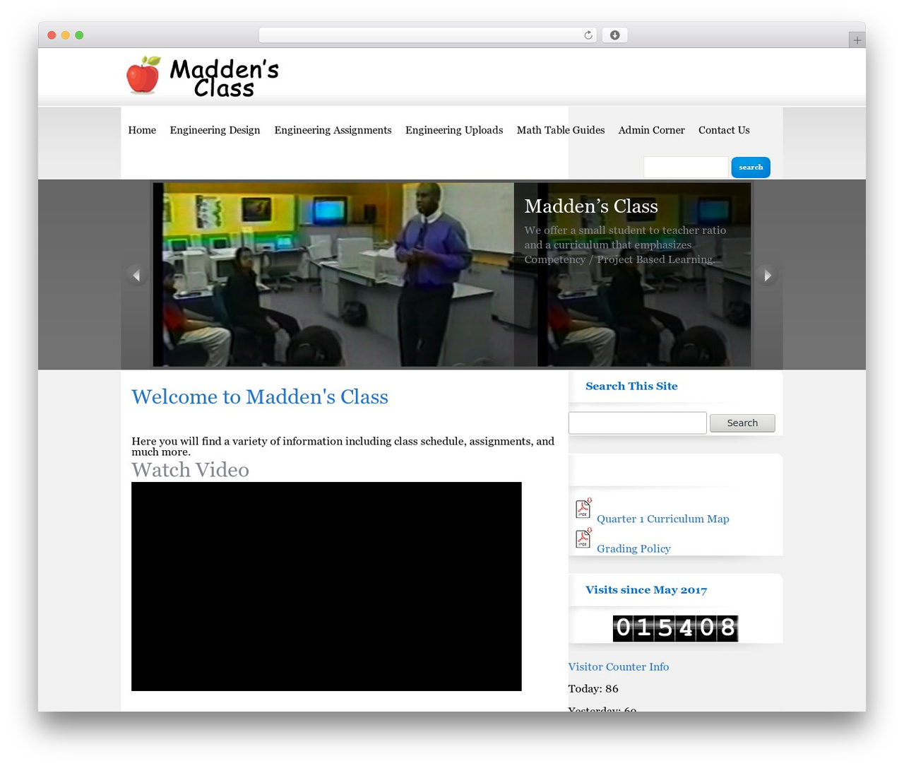 eVid theme WordPress - maddensclass.com eVid theme WordPress - maddensclass.com