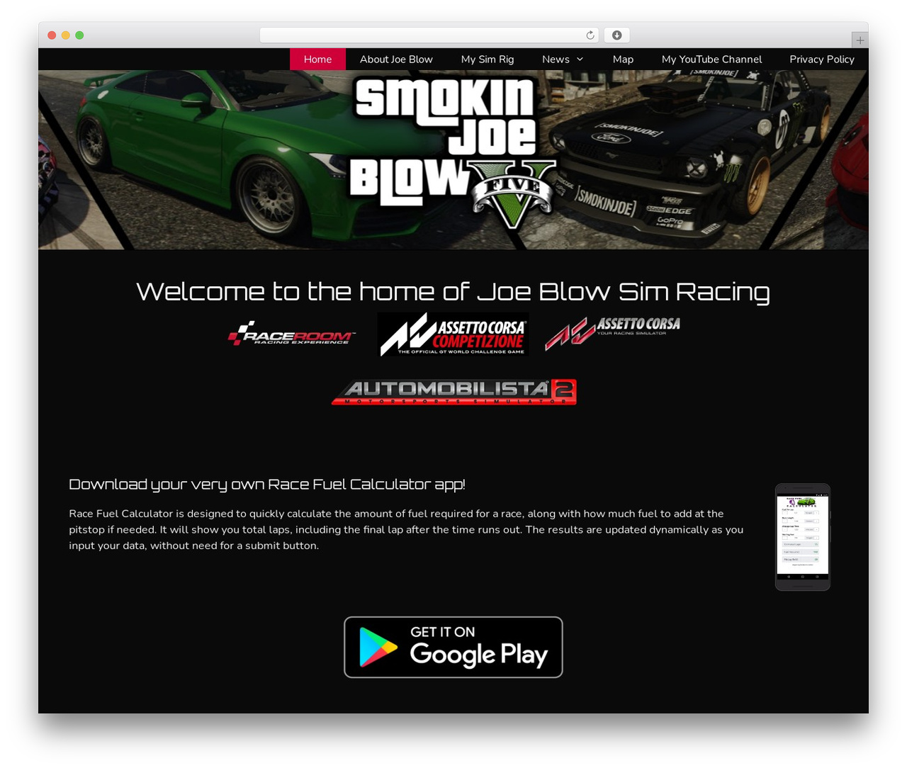 GeneratePress WordPress theme - joeblow.co.uk