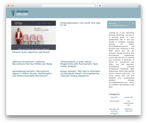 generic-site theme WordPress - recruitingdirectory.com