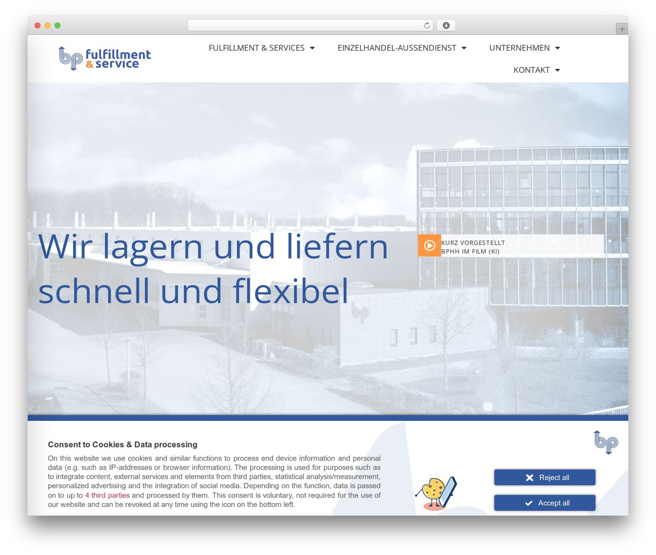 Hello Elementor WordPress theme - bphh.de