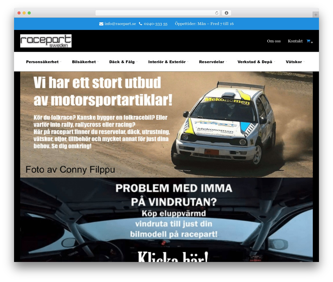 Neve Child WordPress theme - racepart.se Neve Child WordPress theme - racepart.se