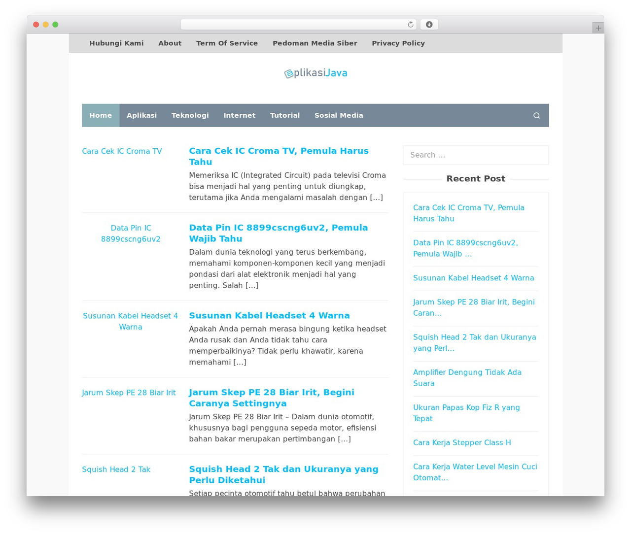 Superfast theme WordPress - aplikasijava.com Superfast theme WordPress - aplikasijava.com