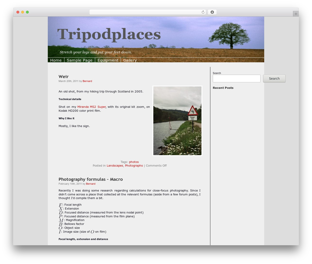 Theme WordPress IIP - tripodplaces.com