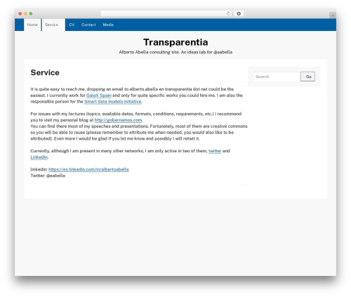 Theme WordPress GovPress - transparentia.net Theme WordPress GovPress - transparentia.net