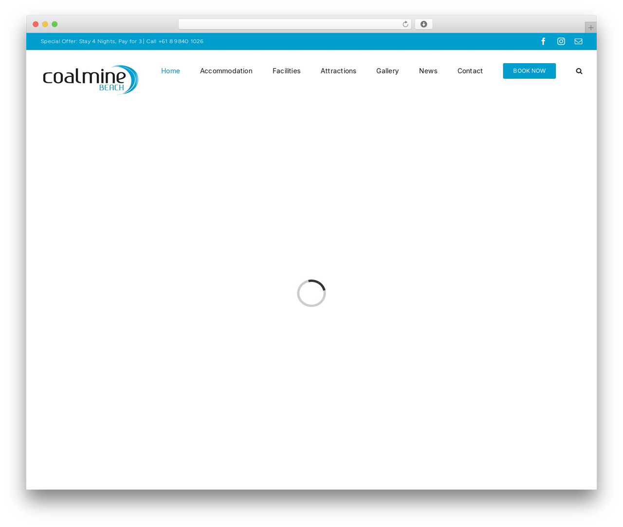 WordPress theme Avada - coalminebeach.com.au