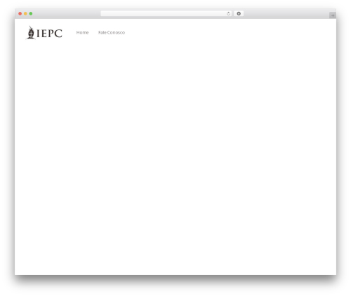 Codesk themer WordPress plugin - iepc.com.br