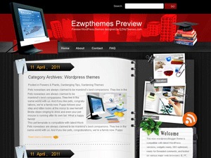 WordPress theme Distance Education Code by EZwpthemes