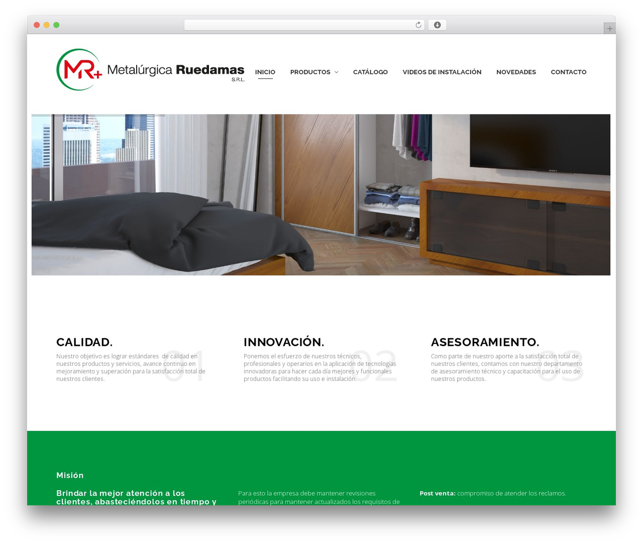 WordPress theme rm - metalurgicaruedamas.com.ar