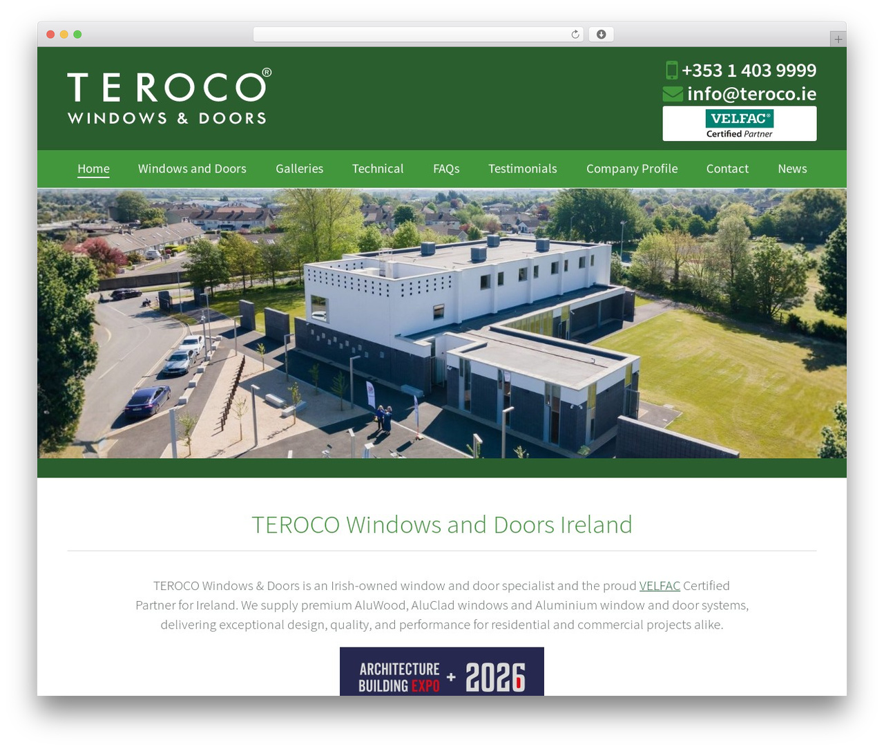 WordPress theme Teroco - teroco.ie