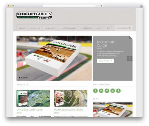 Anchor WordPress theme - circuitguides.com