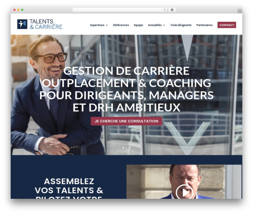 Divi WordPress theme - talents-carriere.fr