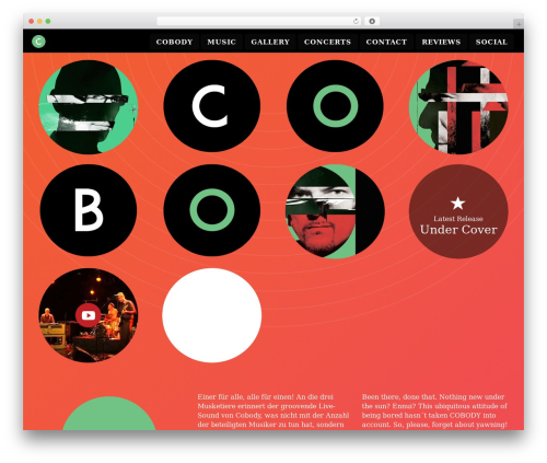 Flat Theme theme WordPress - cobody.de Flat Theme theme WordPress - cobody.de