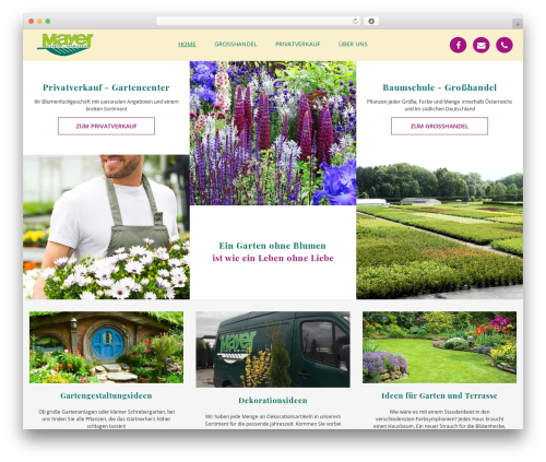 LEMONTEC THEME WordPress theme - mayer-pflanzen.at