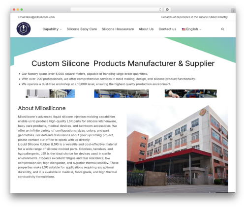 Shoptimizer WordPress store theme - milosilicone.com
