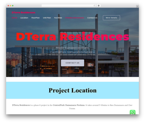 Theme WordPress Trydo - dterra-residences.com