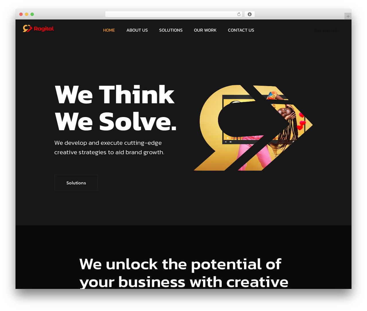 WordPress theme Axtra - ragital.ng
