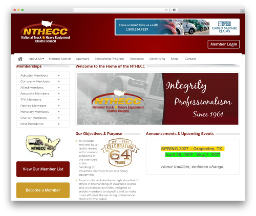 WordPress theme DevSavvy - nthecc.org
