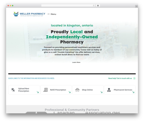 CliLab WordPress ecommerce theme - wellerpharmacy.com