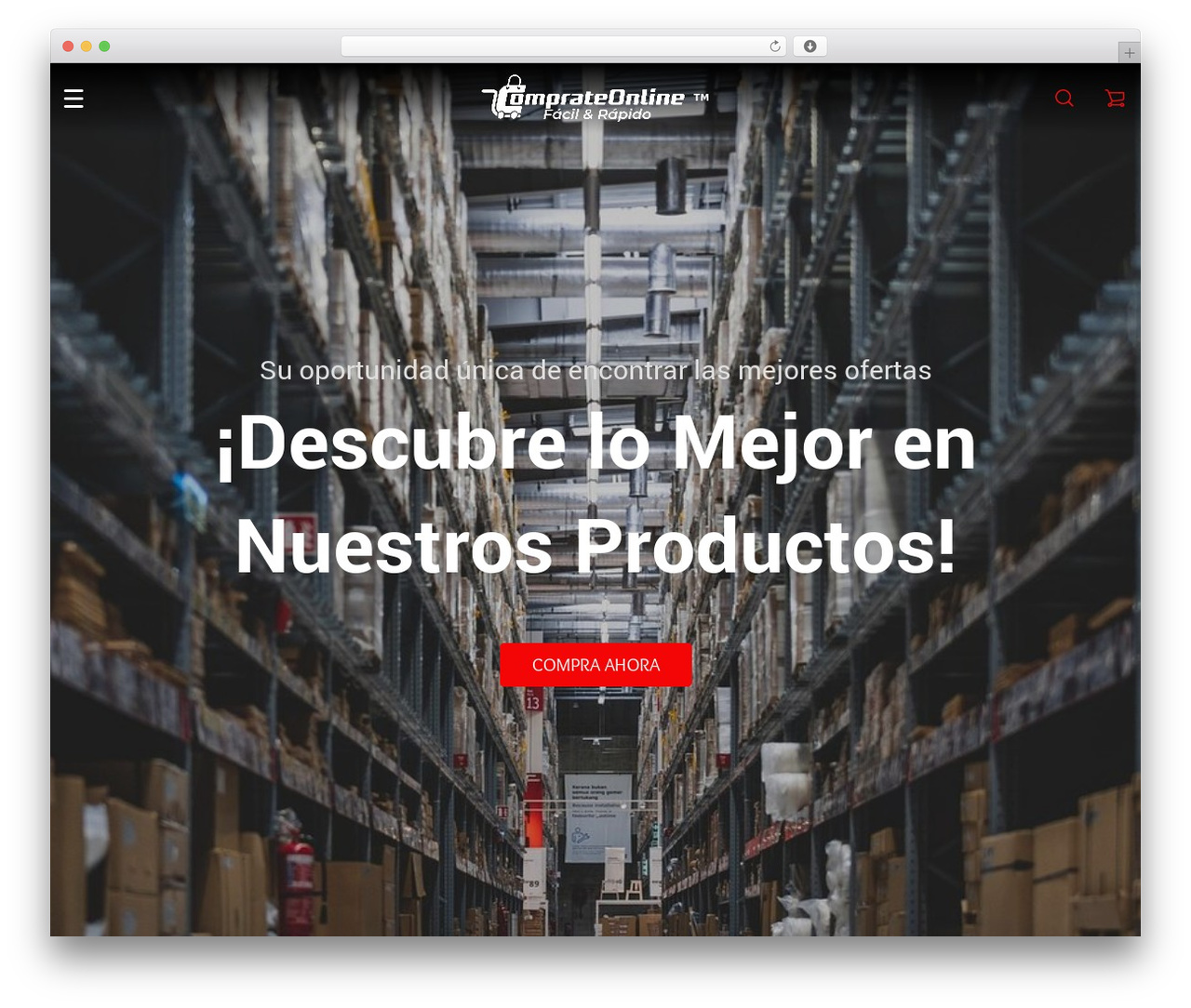 Rubens WordPress theme - comprateonline.com Rubens WordPress theme - comprateonline.com
